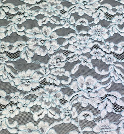 Il modello di fiore floreale del cavo del cotone del tessuto di nylon del pizzo per i garmen comercia fornitore