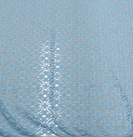 Tessuto elastico del pizzo di elastam &amp; di nylon con il piccolo modello di fiore ellittico fornitore