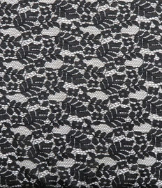Tessuto verde/floreale del tessuto elastico di nylon ecologico del pizzo del pizzo fornitore
