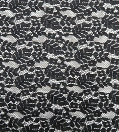 Tessuto verde/floreale del tessuto elastico di nylon ecologico del pizzo del pizzo fornitore