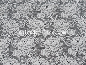 modello floreale/speciale del tessuto di nylon del pizzo di larghezza di 150cm della foglia per l'indumento SYD-0170 delle donne fornitore