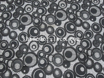 Buoni pelle di progettazione del cotone del tessuto di nylon rotondo adorabile del pizzo/respirabile per abbigliamento SYD-0175 fornitore