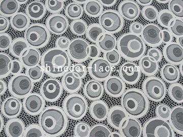 Buoni pelle di progettazione del cotone del tessuto di nylon rotondo adorabile del pizzo/respirabile per abbigliamento SYD-0175 fornitore